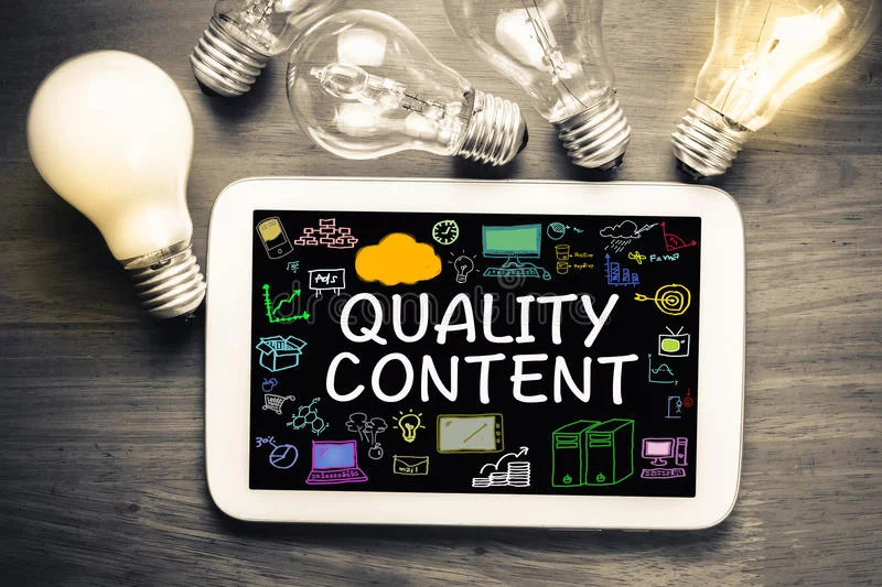 Quality Content - Web cures digital